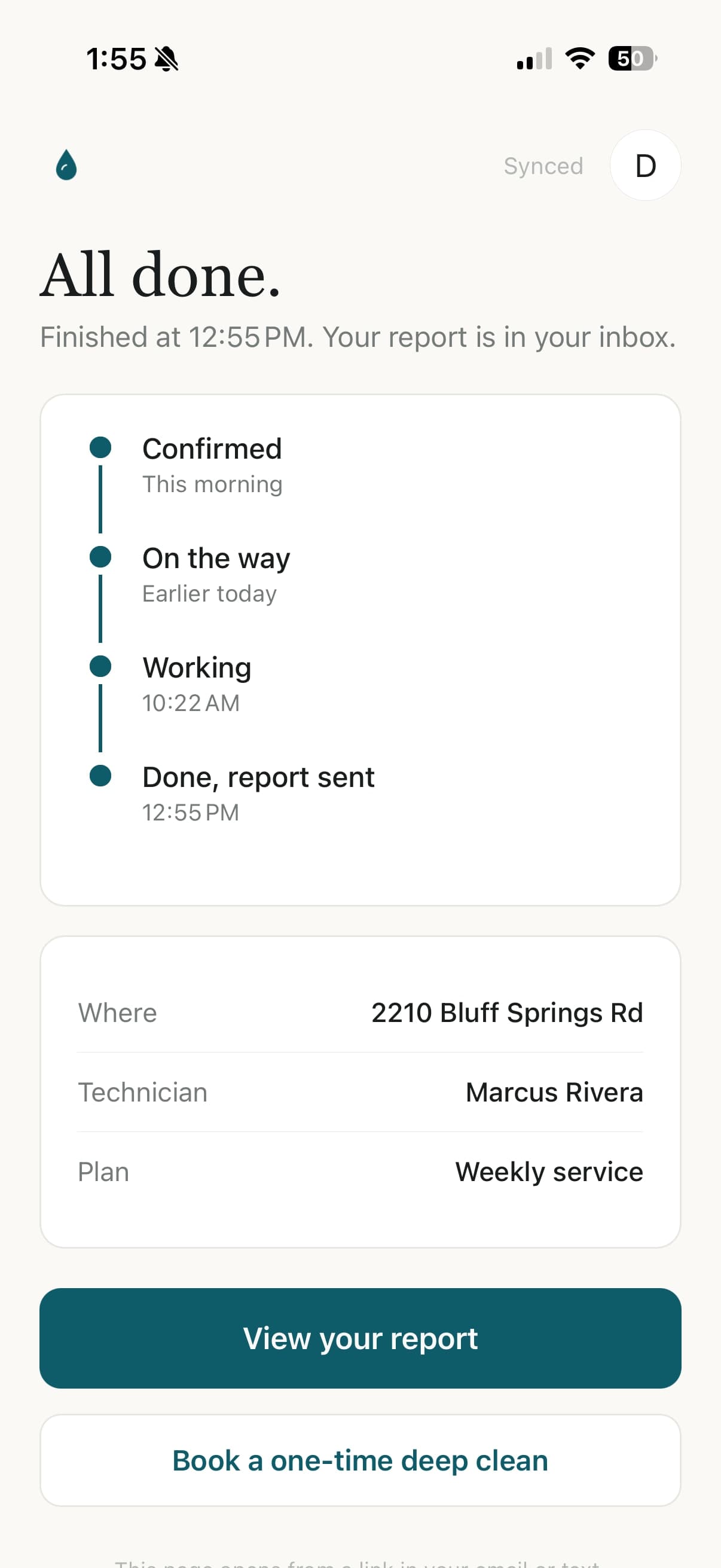 PoolProof: Pool Service — No customer app, on purpose.